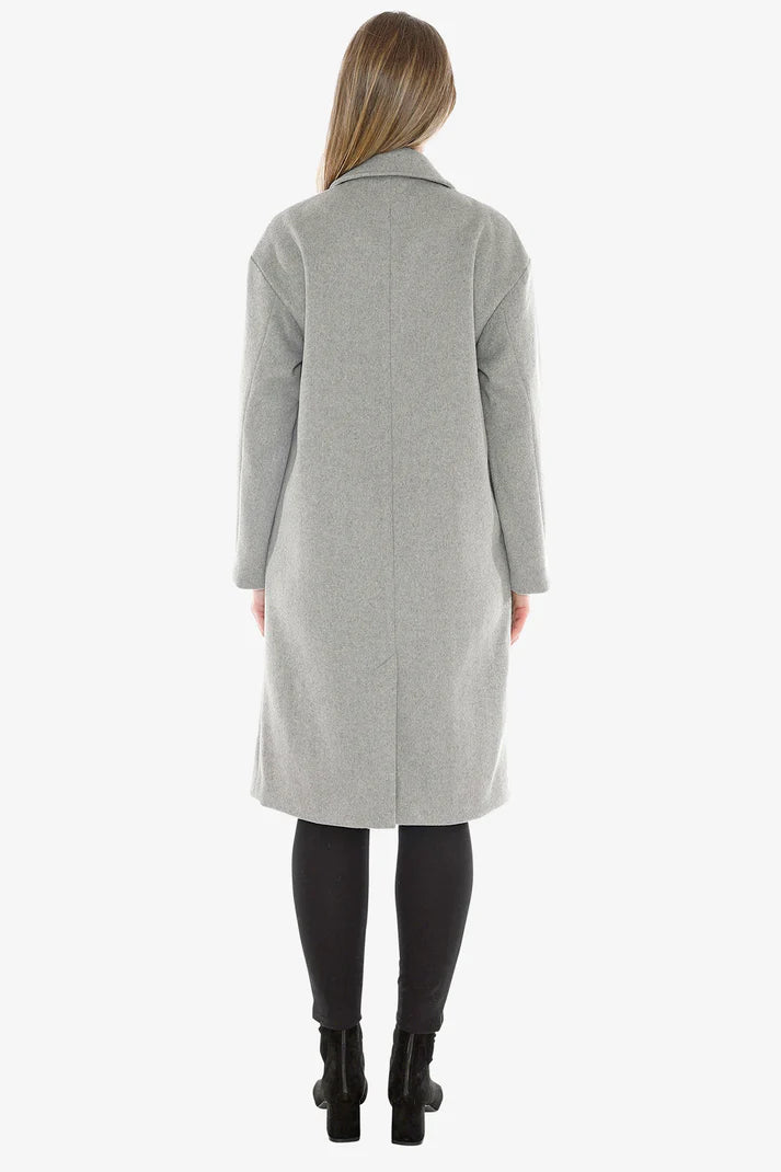 JUMP WOOL BLEND COAT GREY MARLE