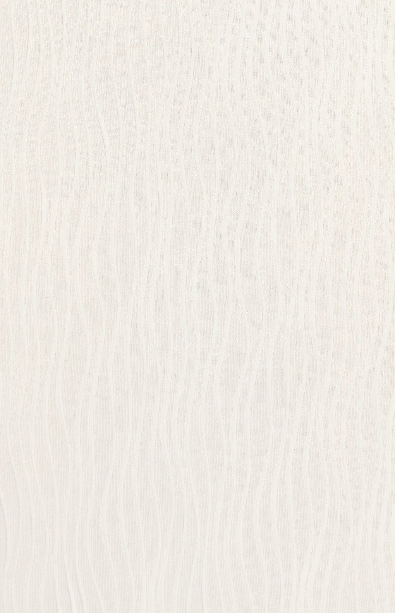 WINNIE & CO TEXTURED STRETCH MIDI DRESS WITH FRONT CUT OUT DETAIL WHITE