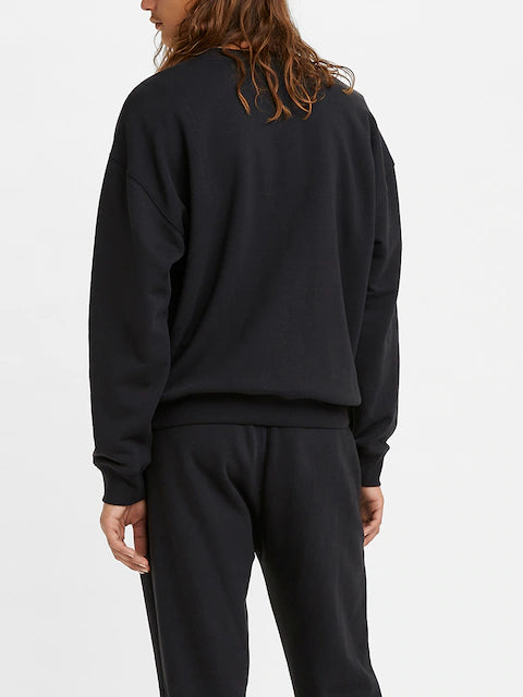 LEVI'S RED TAB SWEATS CREW MINERAL BLACK