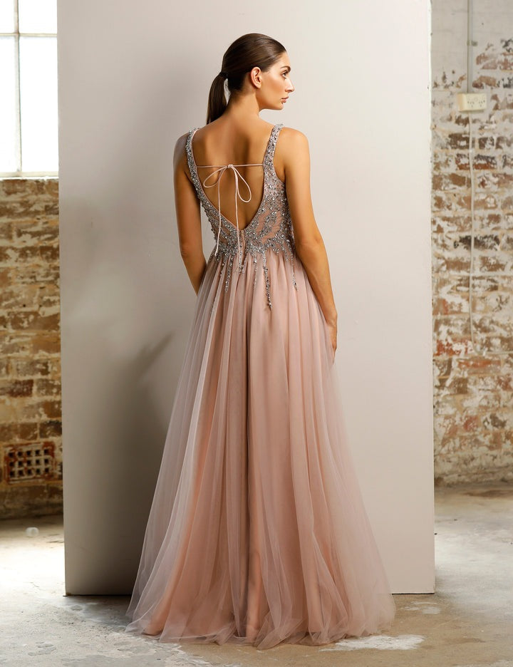 JADORE JX1077 DRESS DUSTY PINK 8
