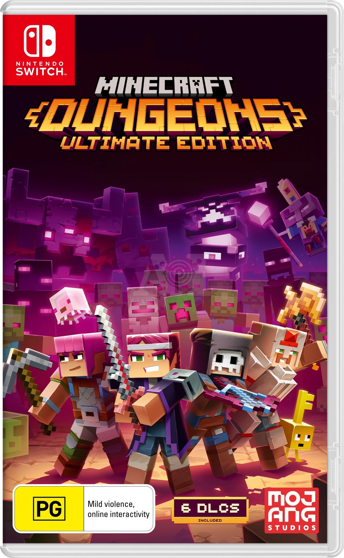 NINTENDO SWITCH MINECRAFT DUNGEONS ULTIMATE EDITION