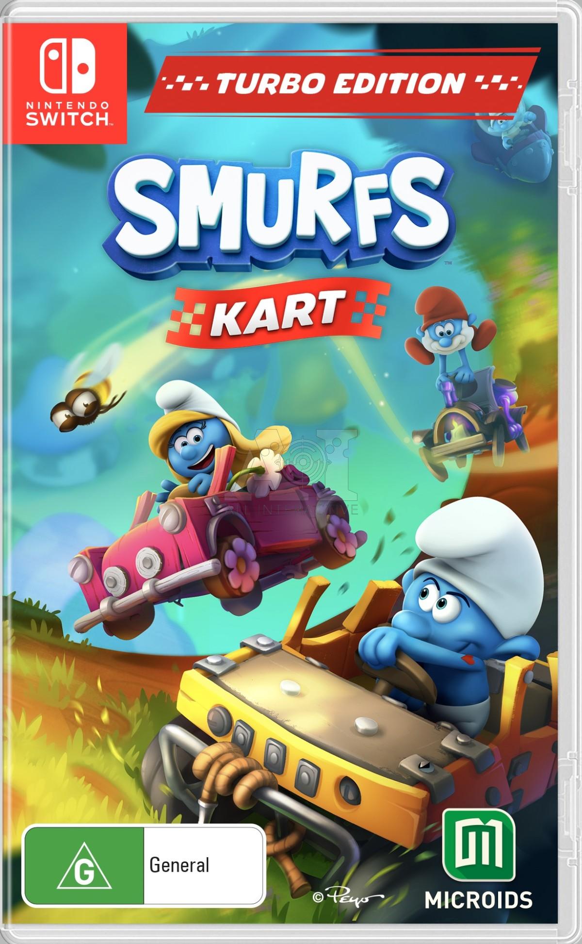 NINTENDO SWITCH SMURFS KART TURBO EDITION