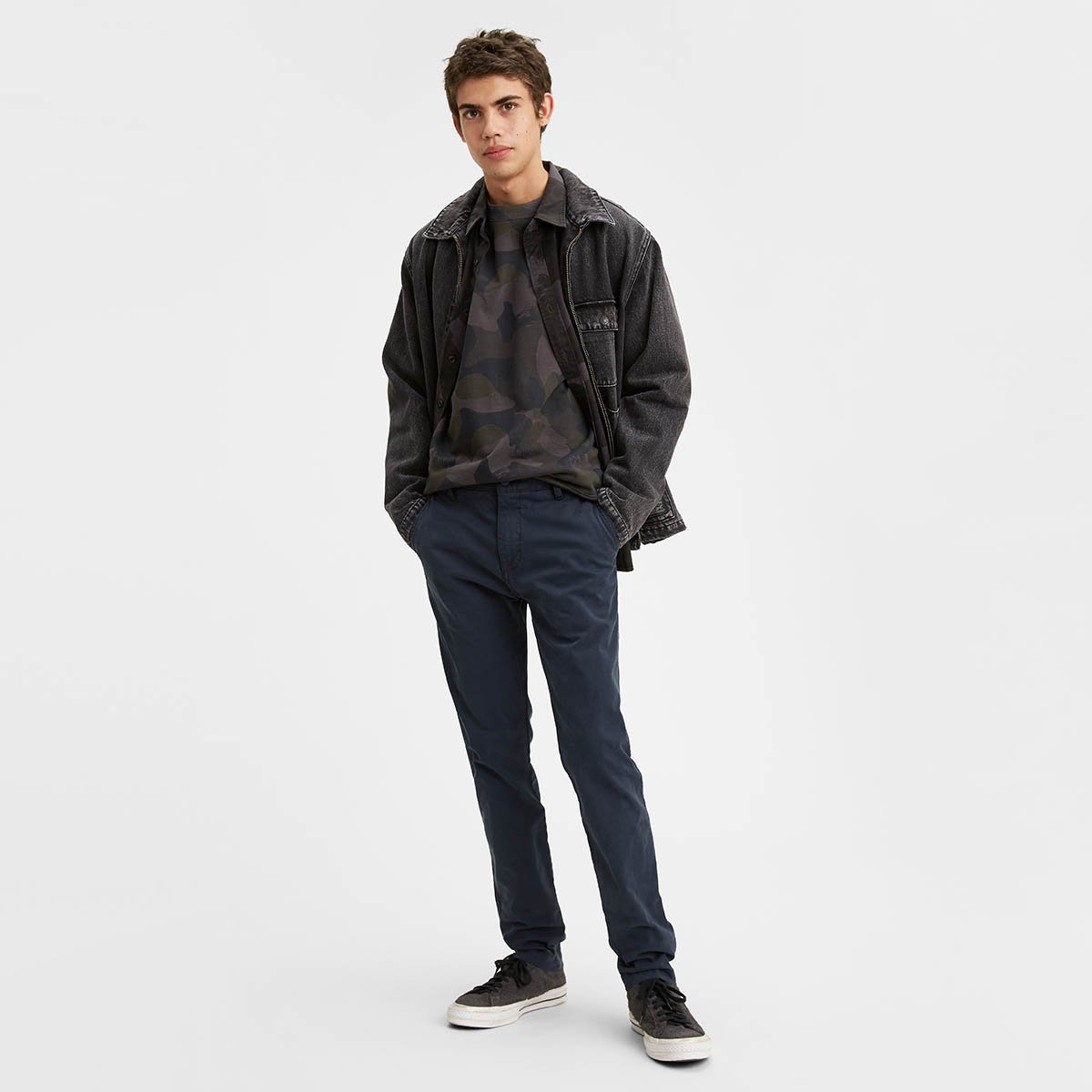 LEVI'S XX CHINO SLIM II BALTIC NAVY SHADY