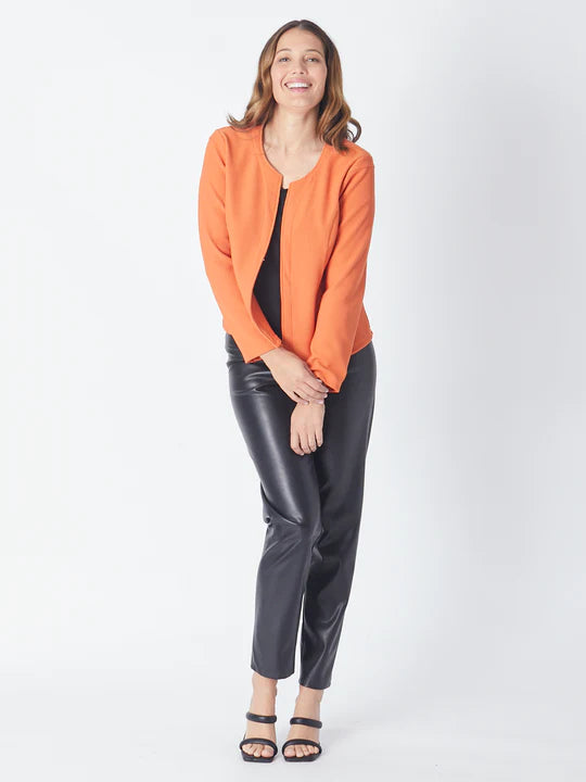 CORDELIA ST PLEATHER PUSHKIN PANT BLACK