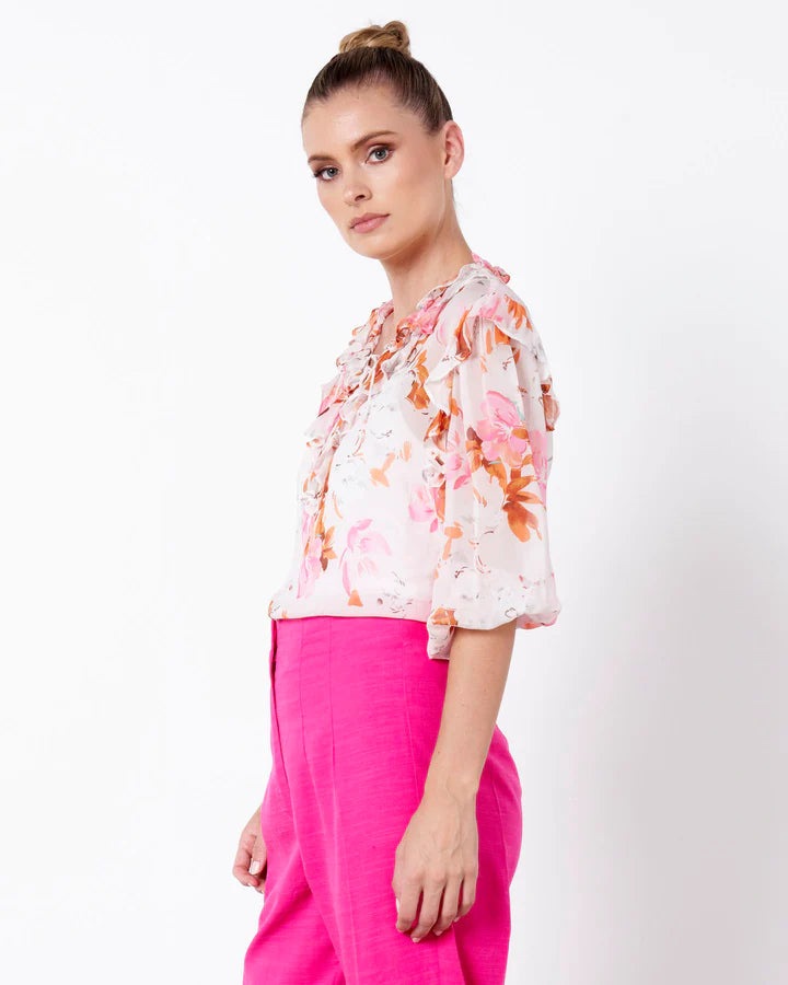 FATE+BECKER IMAGINATION TOP SPRING FLORAL