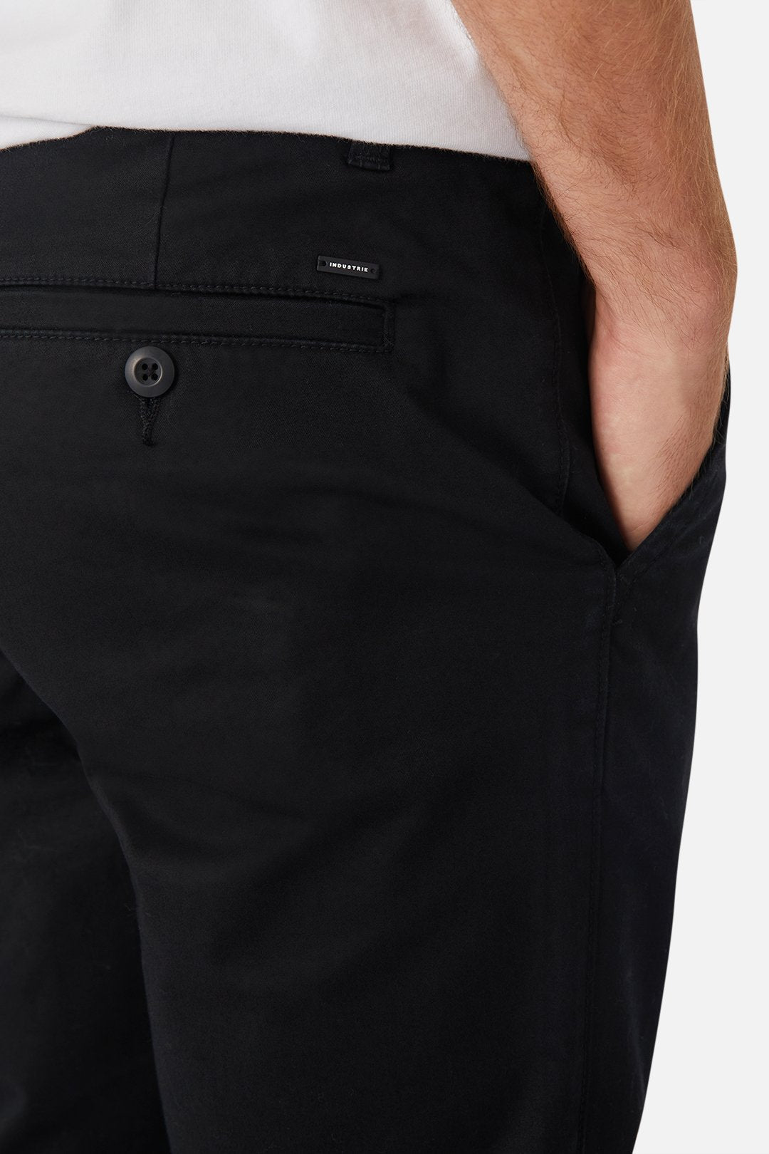 INDUSTRIE THE CUBA CHINO PANT BLACK