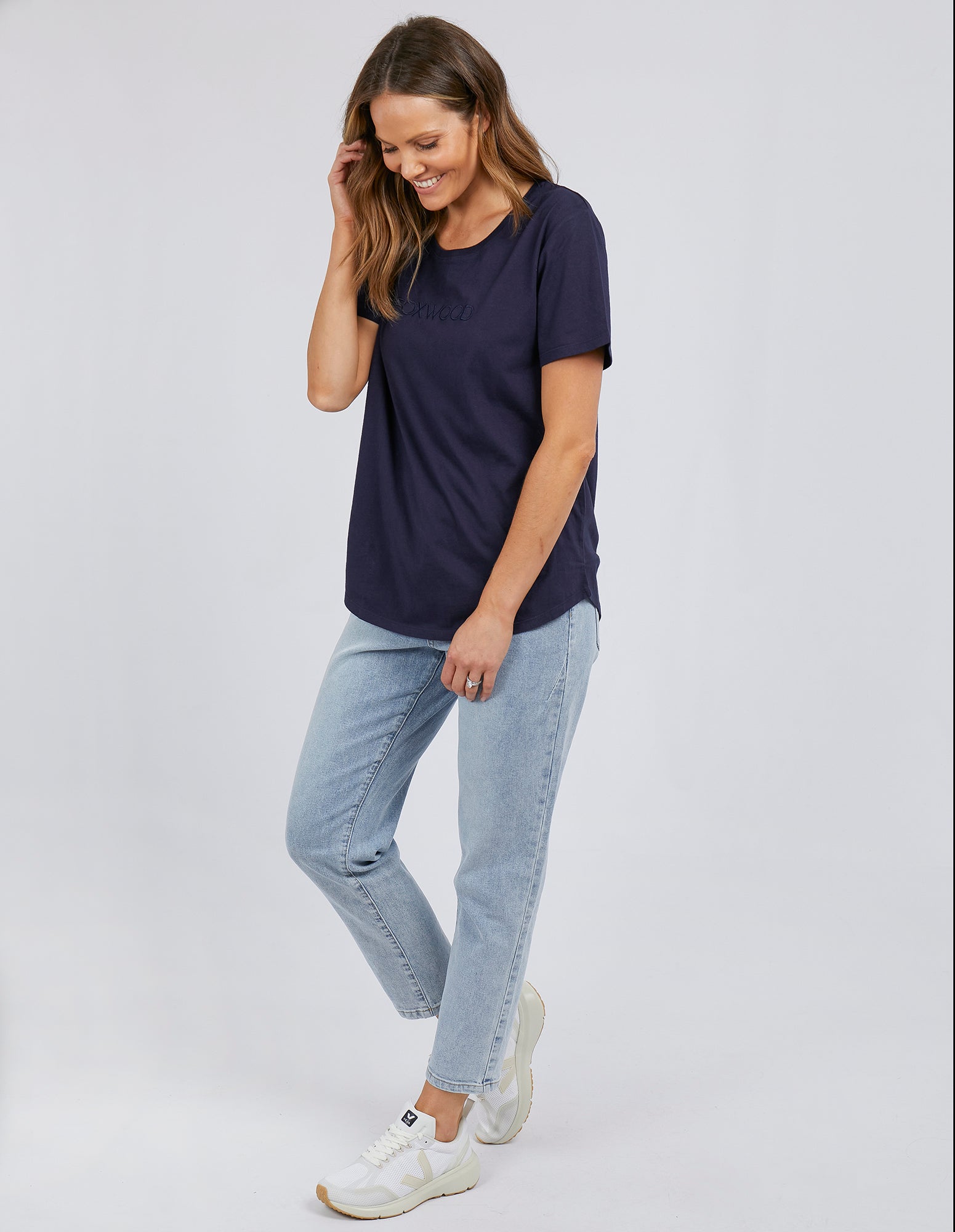 FOXWOOD TEE NAVY