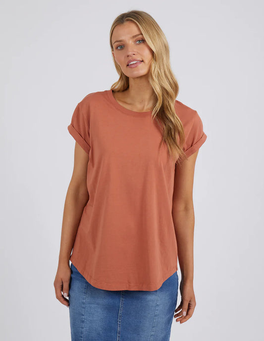 FOXWOOD MANLY TEE RUST