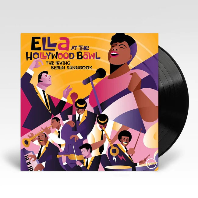 ELLA FITZGERALD ELLA AT THE HOLLYWOOD BOWL THE IRVING BERLIN SONGBOOK LP