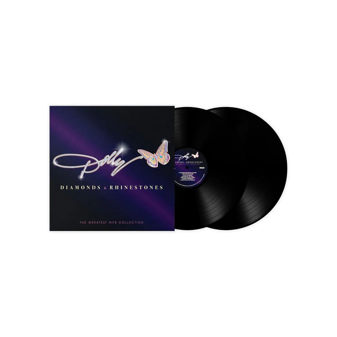 DOLLY PARTON DIAMONDS & RHINESTONES THE GREATEST HITS COLLECTION LP