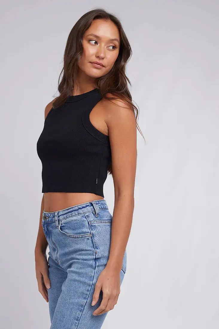 SILENT THEORY FRIDA TANK BLACK