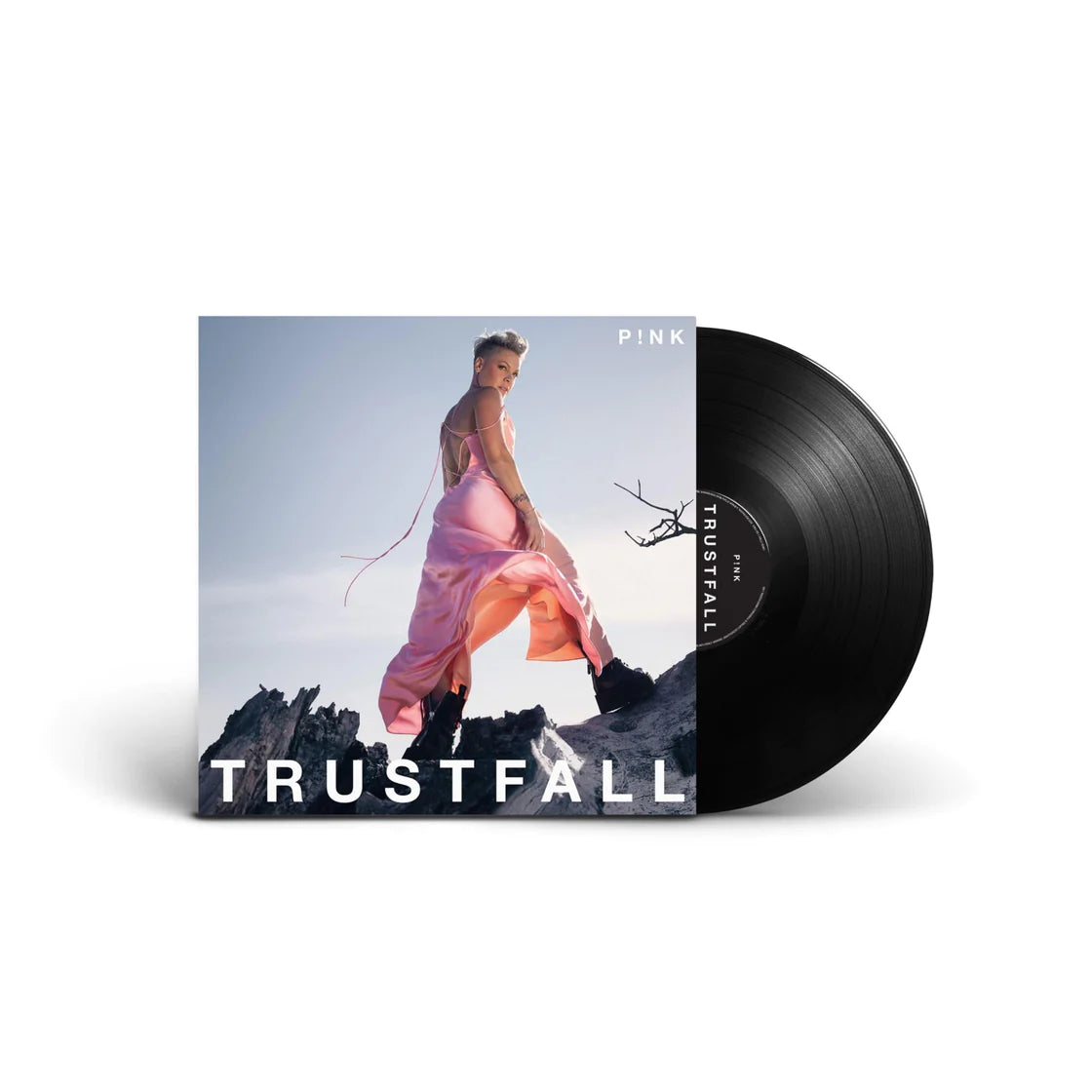 PINK TRUSTFALL BLACK LP