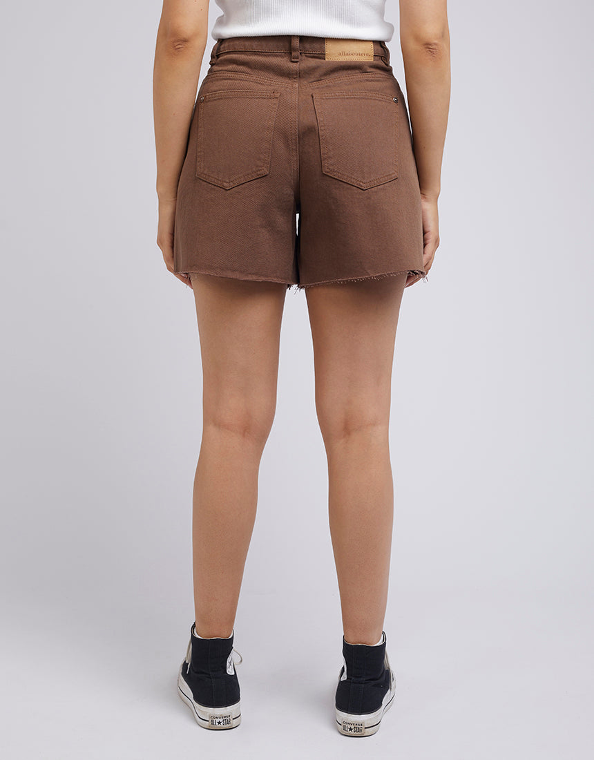 ALL ABOUT EVE HARLEY BERMUDA SHORT BROWN