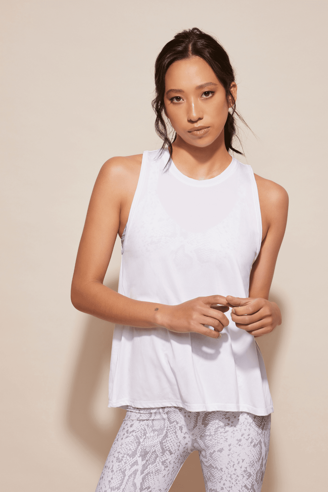 D+K ACTIVE WORLDWIDE TANK WHITE