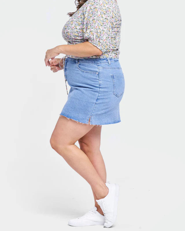 SASS DEMI SKIRT VINTAGE WASH