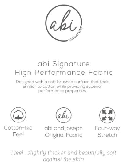ABI AND JOSEPH LEO HI-TECH SPORTS BRA WHITE