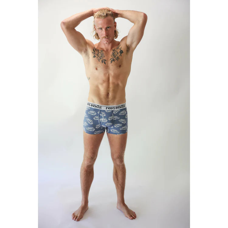 REER ENDZ ORGANIC COTTON MENS TRUNK CHASING WAVES