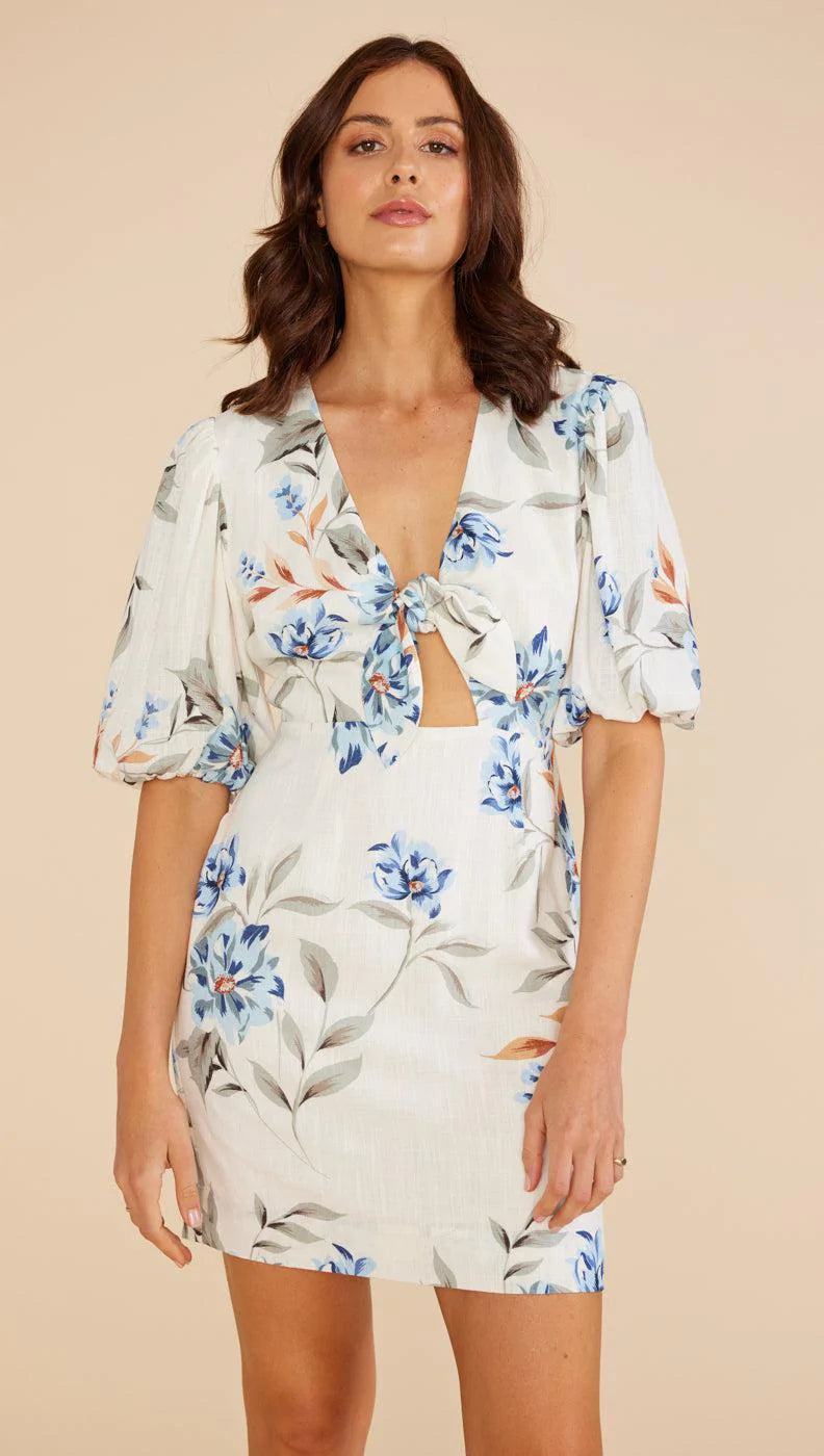 MINK PINK EDEN MINI DRESS FLORAL