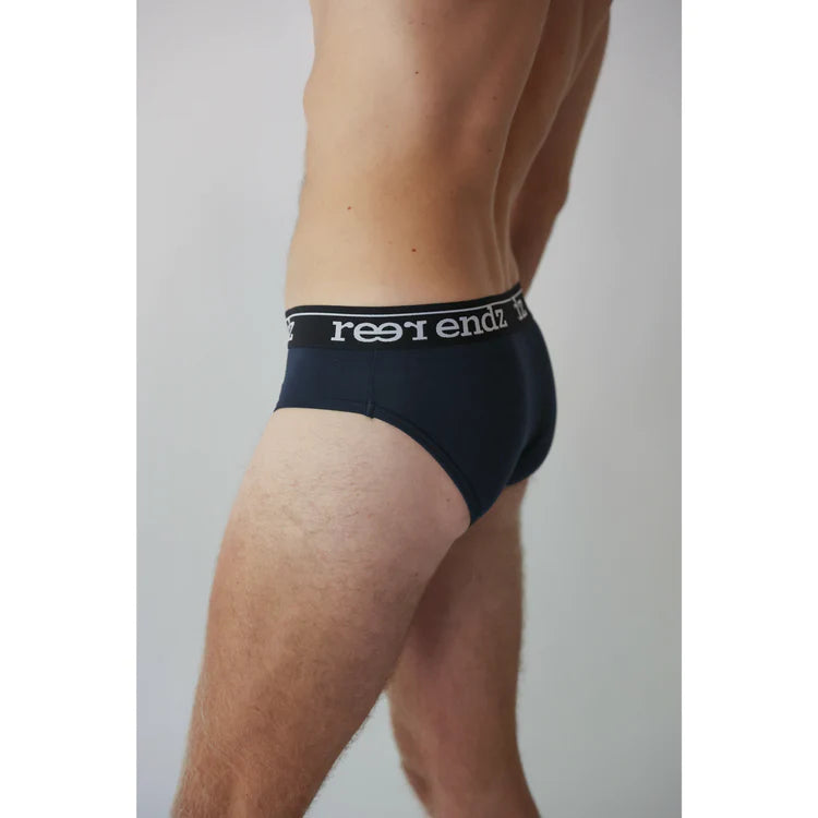 REER ENDZ ORGANIC COTTON MENS BRIEF NAVY