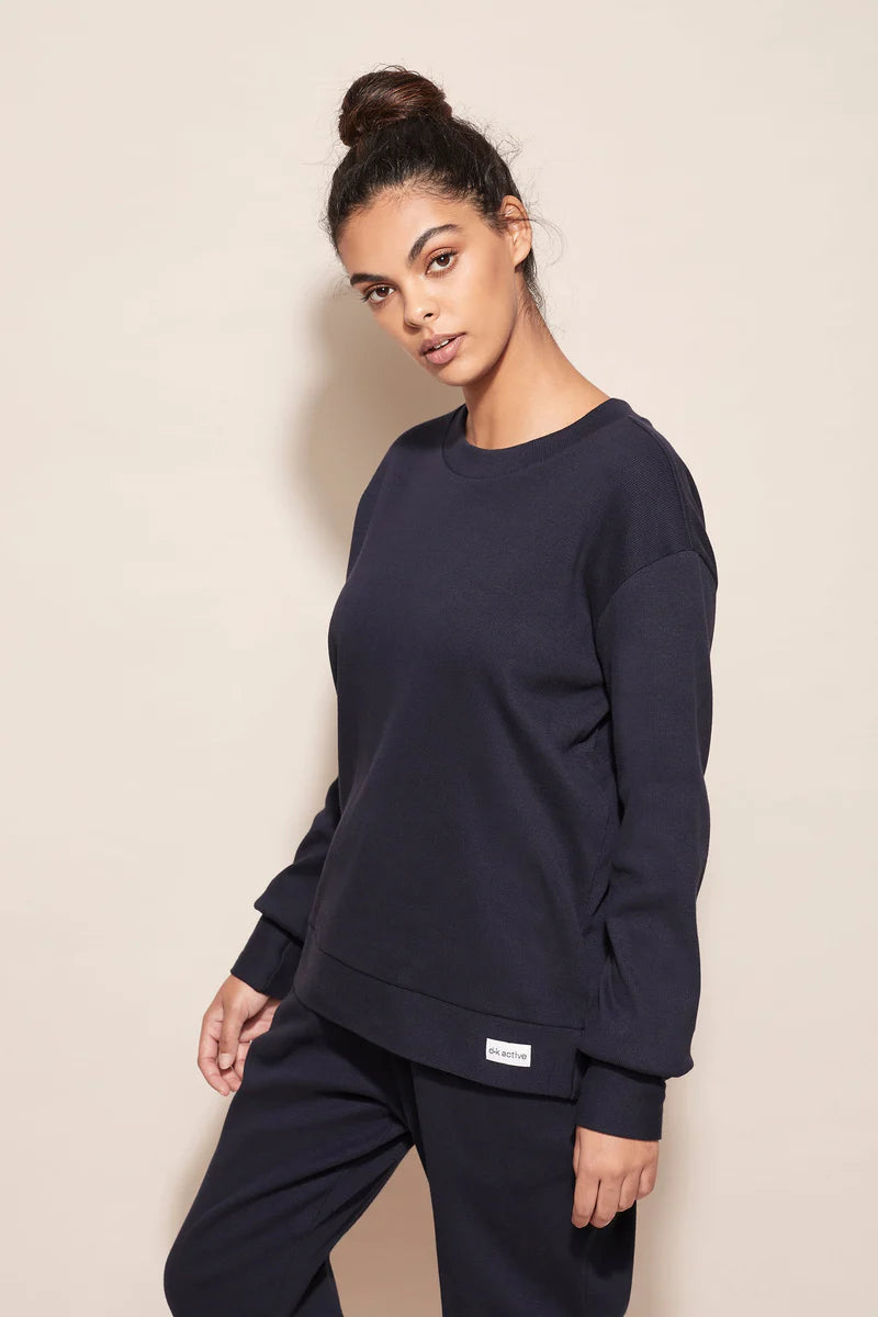 D+K ACTIVE FORESEE TOP NAVY