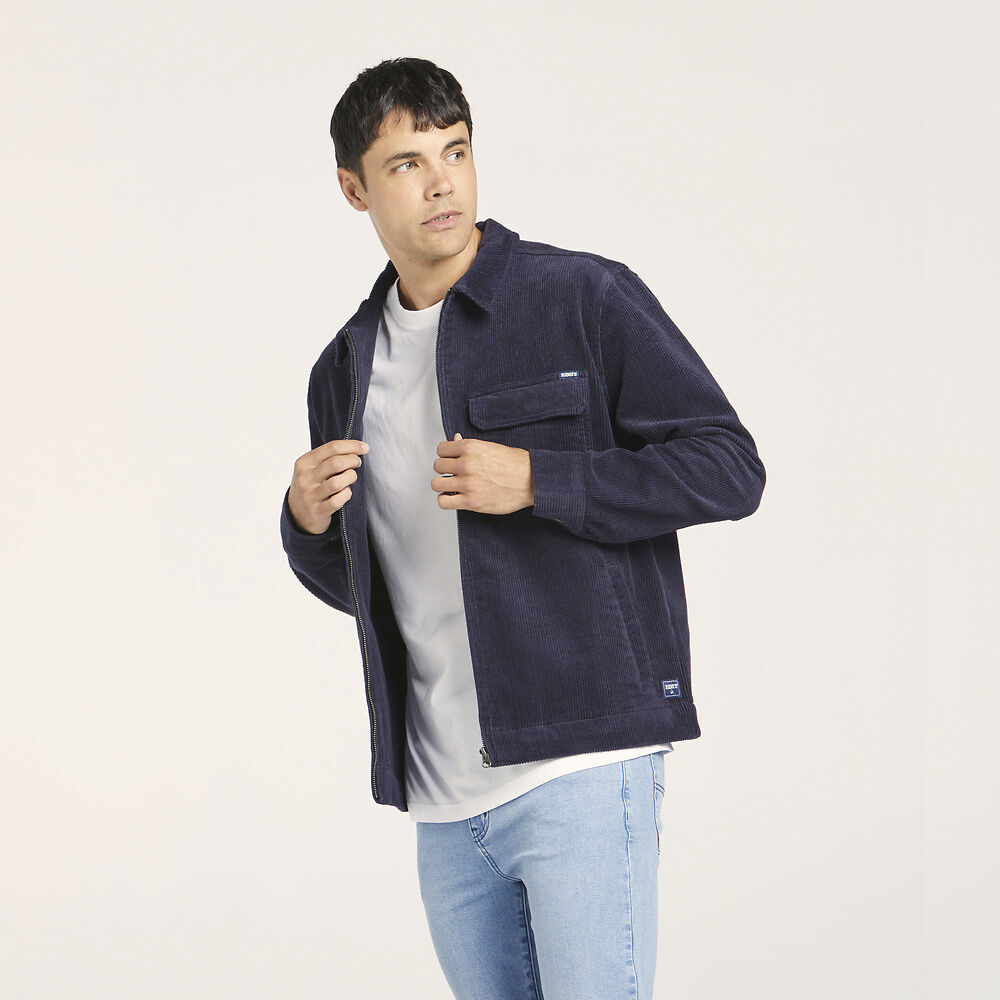 RIDERS TRADEMARK CORD JACKET NAVY CORD
