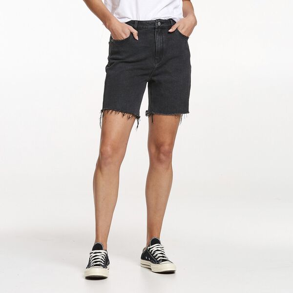 RIDERS STRAIGHT SHORT 80S BLACK