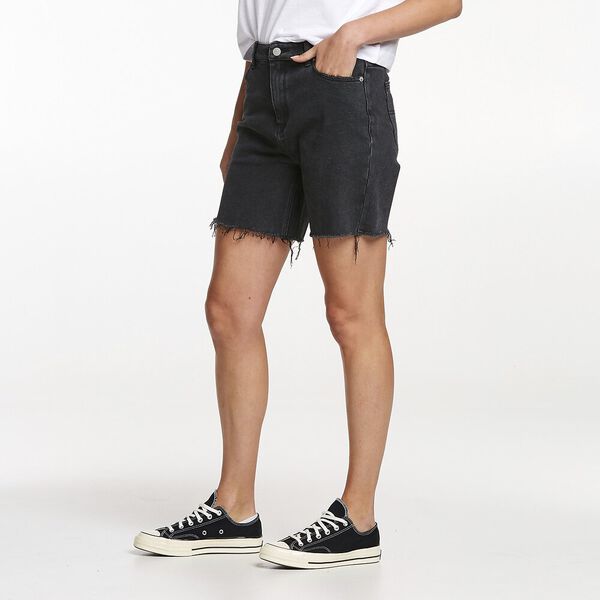 RIDERS STRAIGHT SHORT 80S BLACK