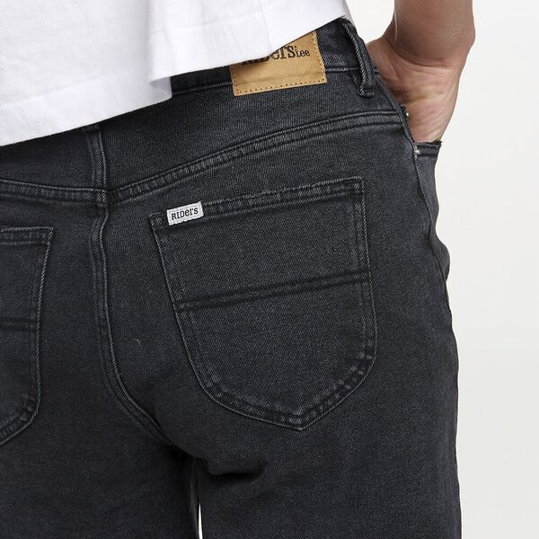 RIDERS STRAIGHT SHORT 80S BLACK