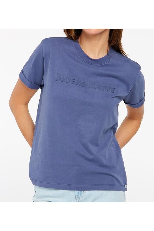RIDERS RELAXED TEE WASHED INDIGO