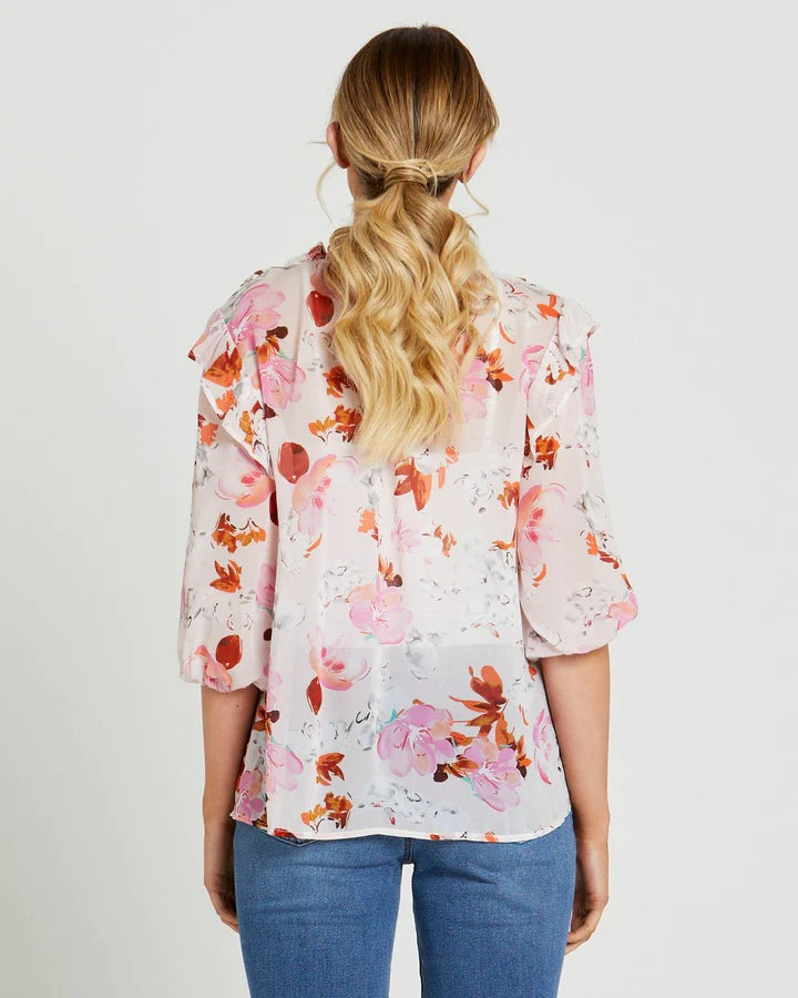 FATE+BECKER IMAGINATION TOP SPRING FLORAL