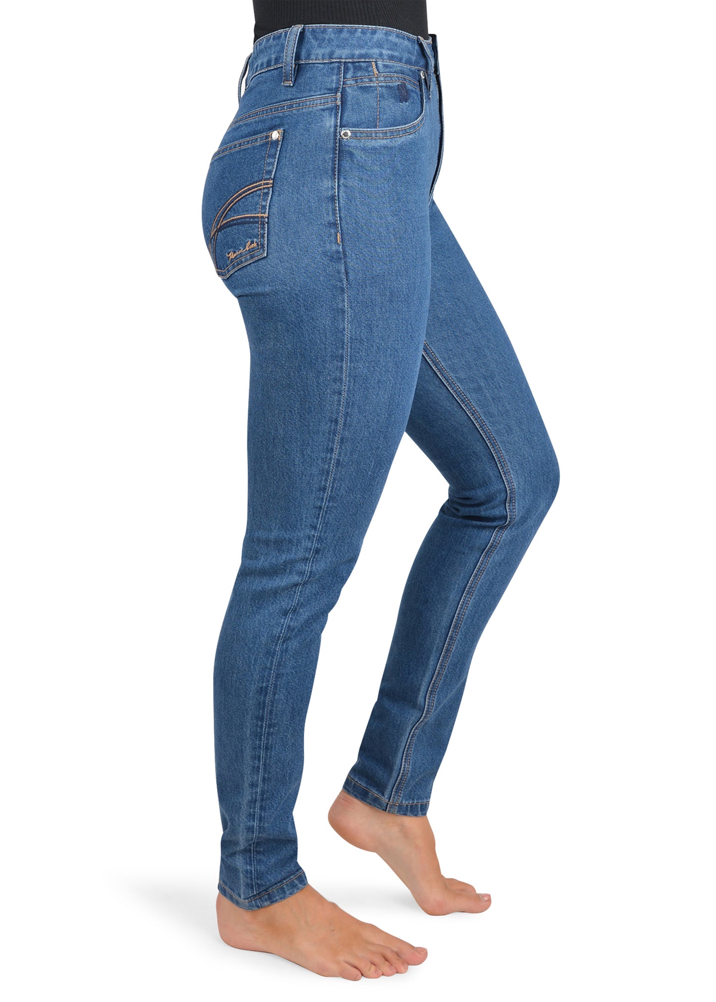 THOMAS COOK WOMENS CRYSTAL JEAN LIGHT WASH