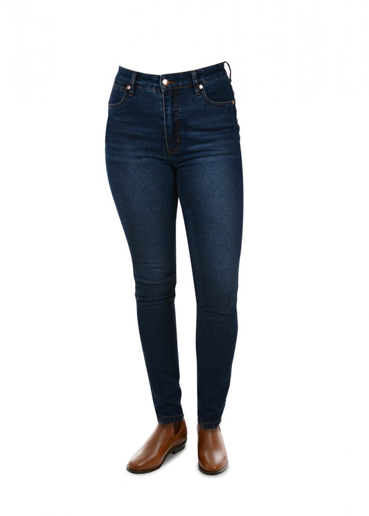THOMAS COOK WOMENS CRYSTAL SKINNY LEG HIGH WAIST 30''
