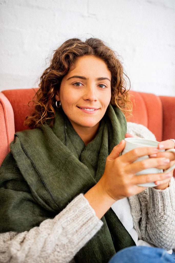 HOBO AND HATCH THYME SHAWL/WRAP/SCARF