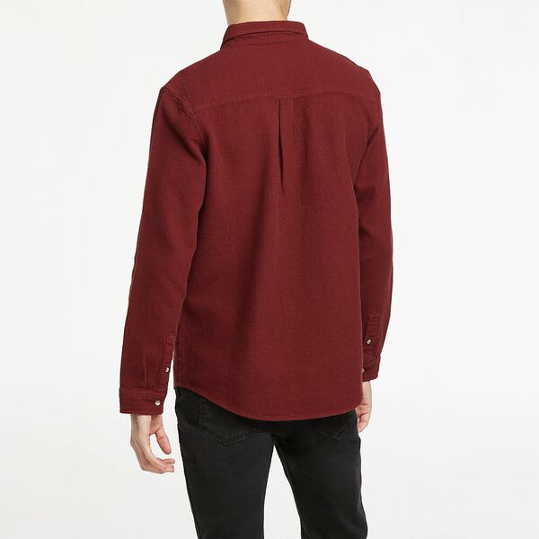 WRANGLER DOING IT CLEAN SHIRT ALDER BARK