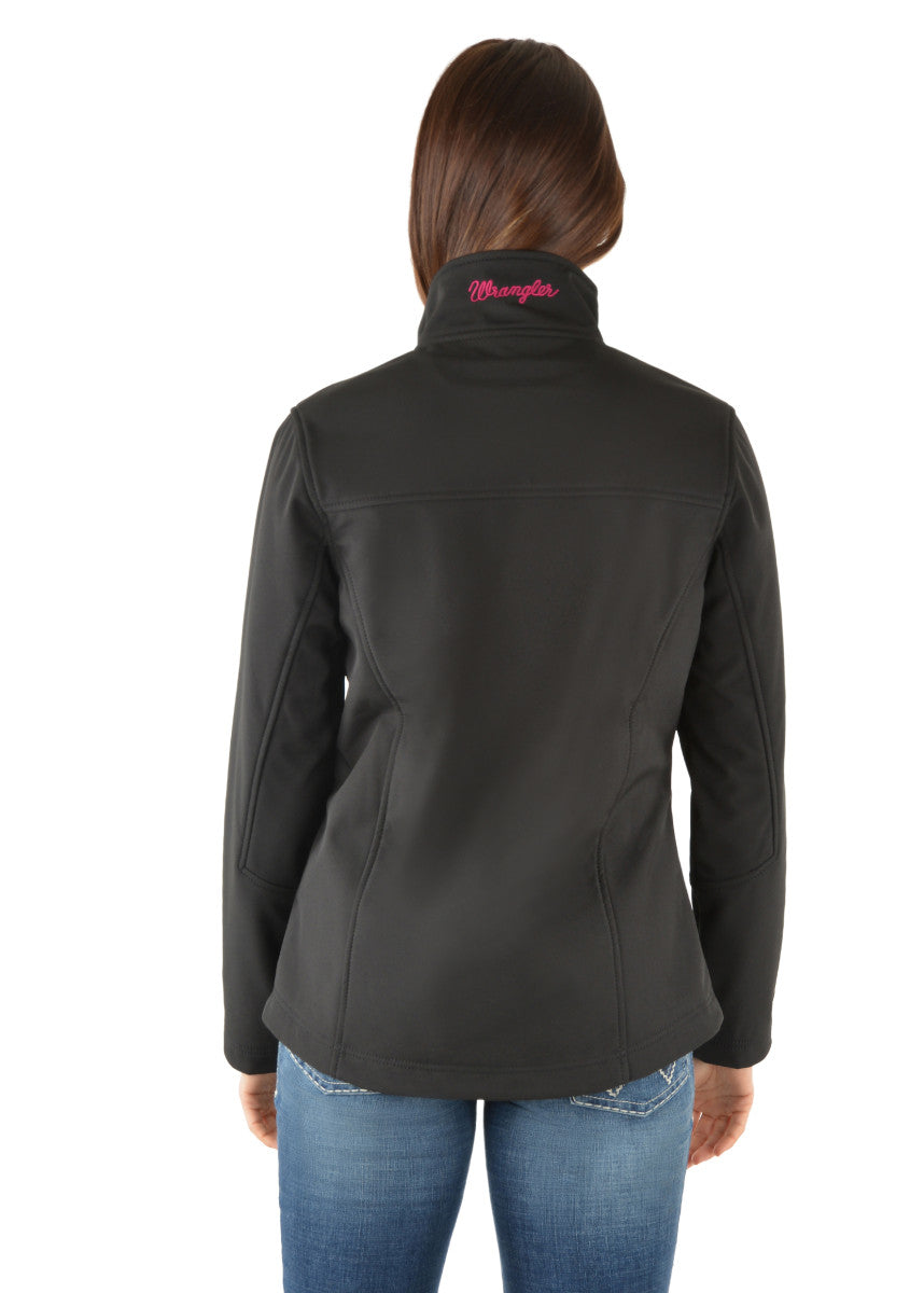 WRANGLER SOFTSHELL JACKET BLACK