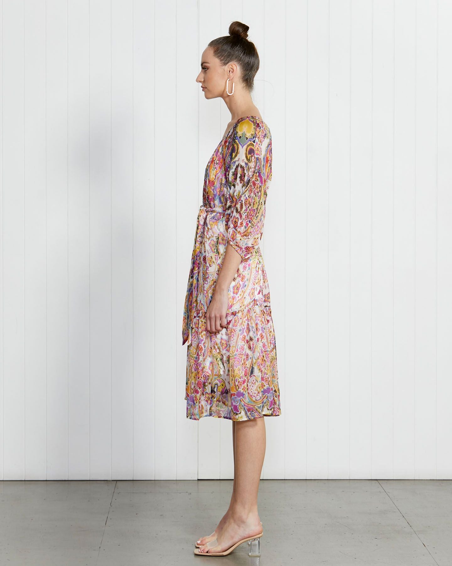FATE+BECKER JOY IN REPETITION DRESS PAISLEY