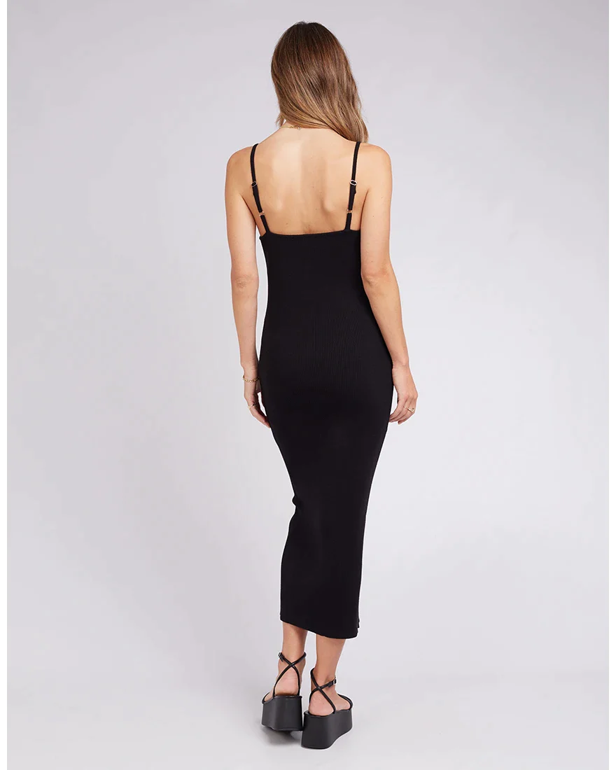 JORGE LANA MIDI DRESS BLACK