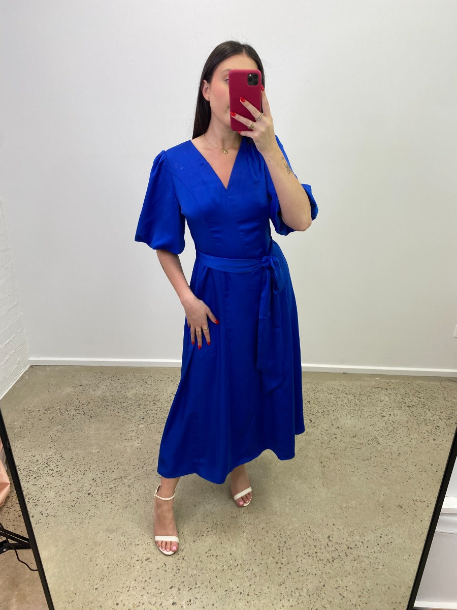FL BASICS FLEMINGTON GOWN BLUE
