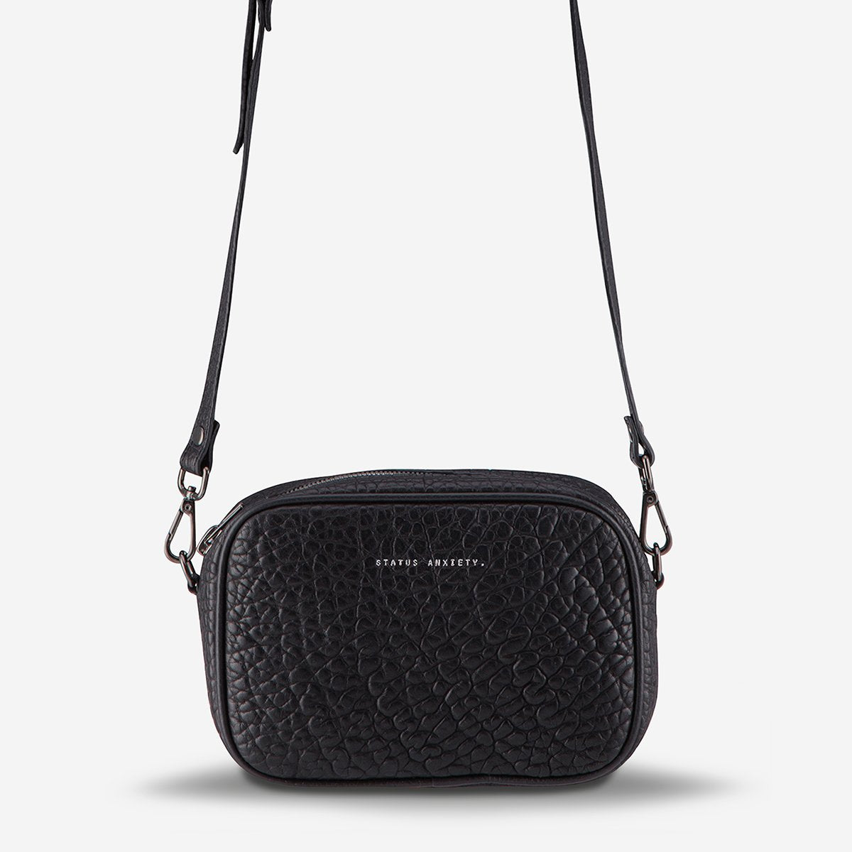 STATUS ANXIETY PLUNDER BAG BLACK BUBBLE