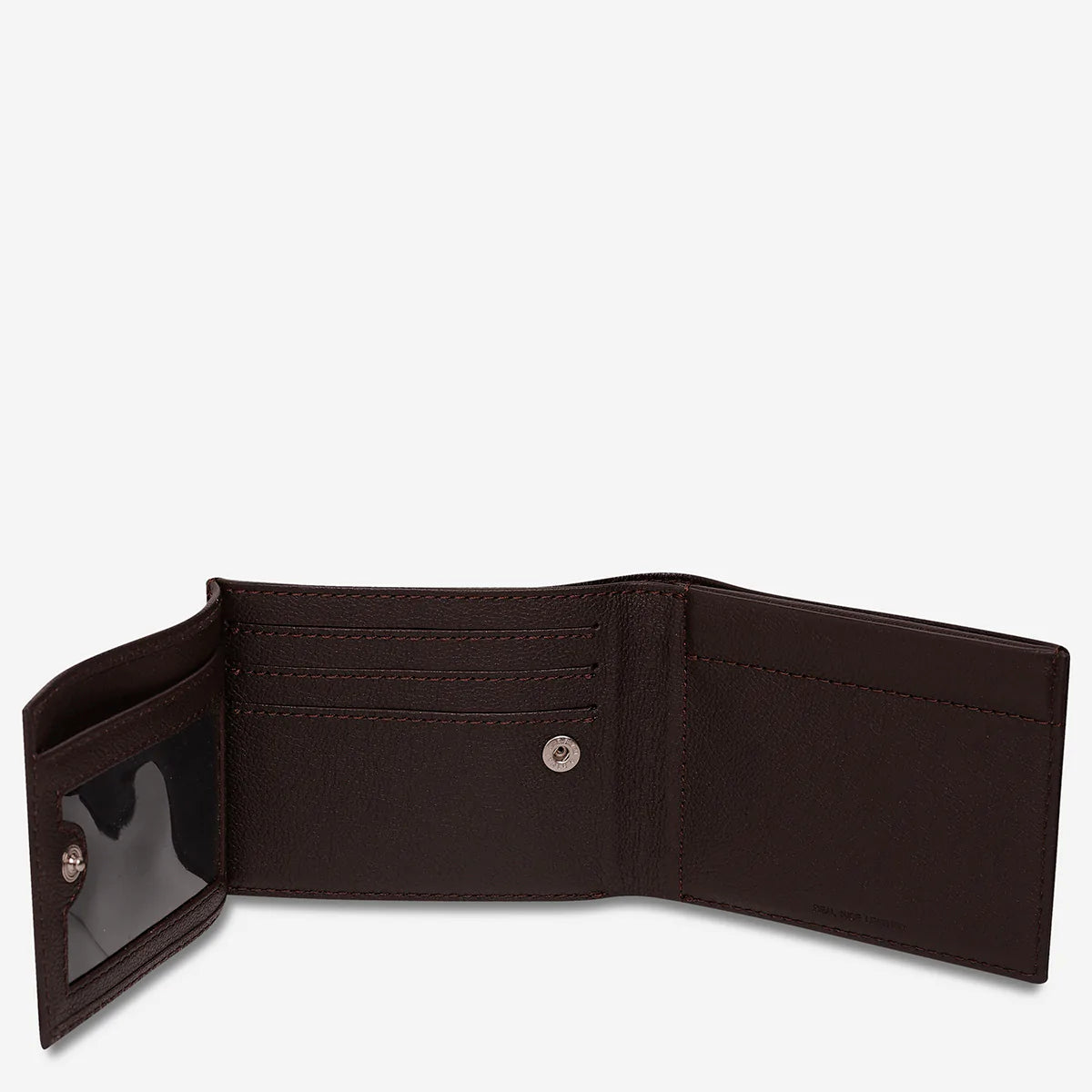 STATUS ANXIETY NOAH WALLET CHOCOLATE