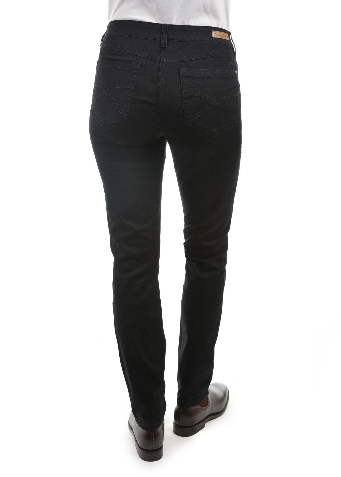 THOMAS COOK LYNDA SLIM LEG WONDER JEAN BLACK
