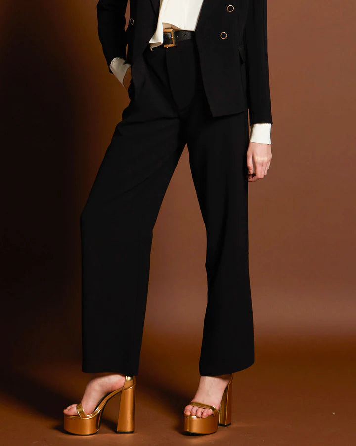 FATE+BECKER BRIGHTSIDE TAILORED PANT BLACK
