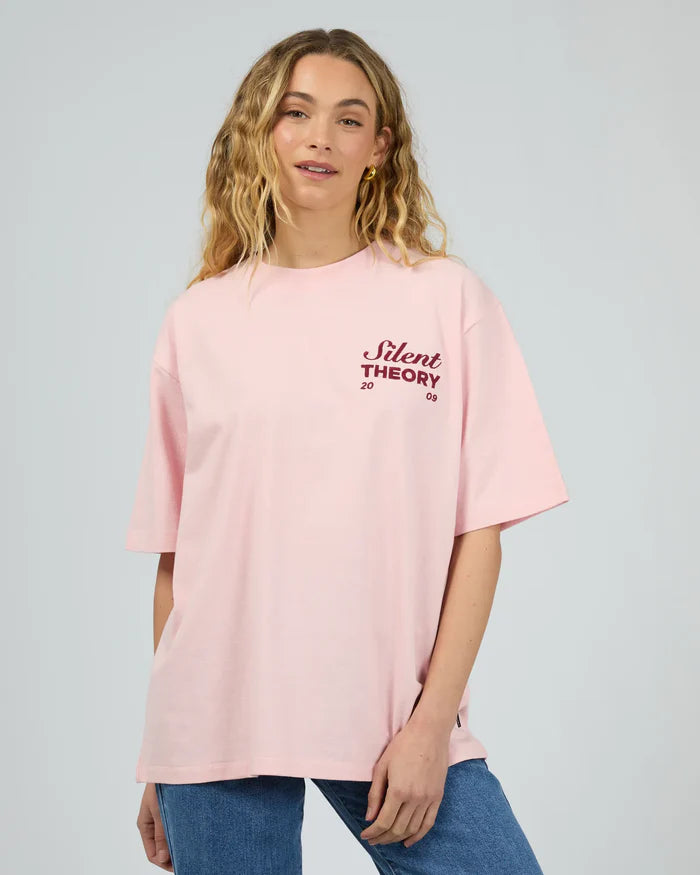 SILENT THEORY NOW TEE PINK