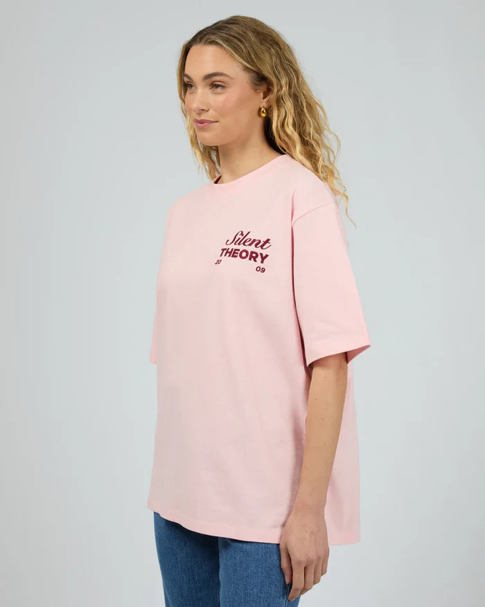 SILENT THEORY NOW TEE PINK
