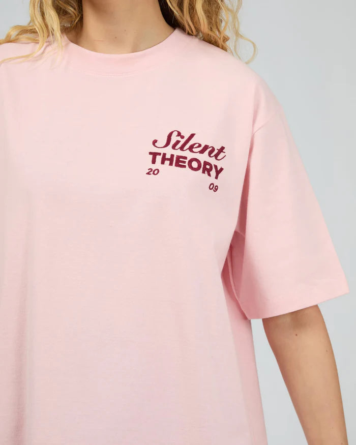 SILENT THEORY NOW TEE PINK
