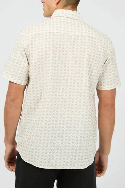St Goliath Lotus Short Sleeve Shirt Beige