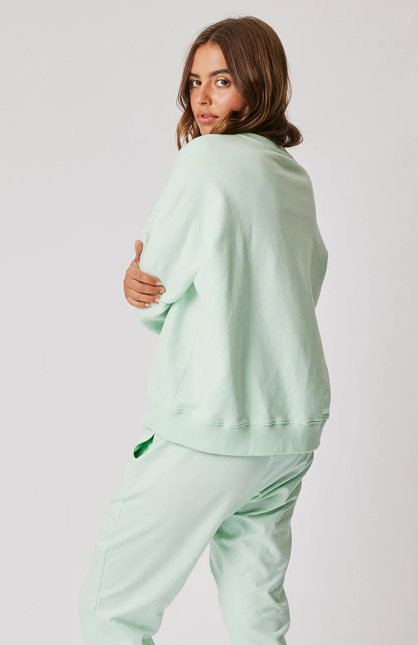 CARTEL & WILLOW PIPER SWEATER MINT