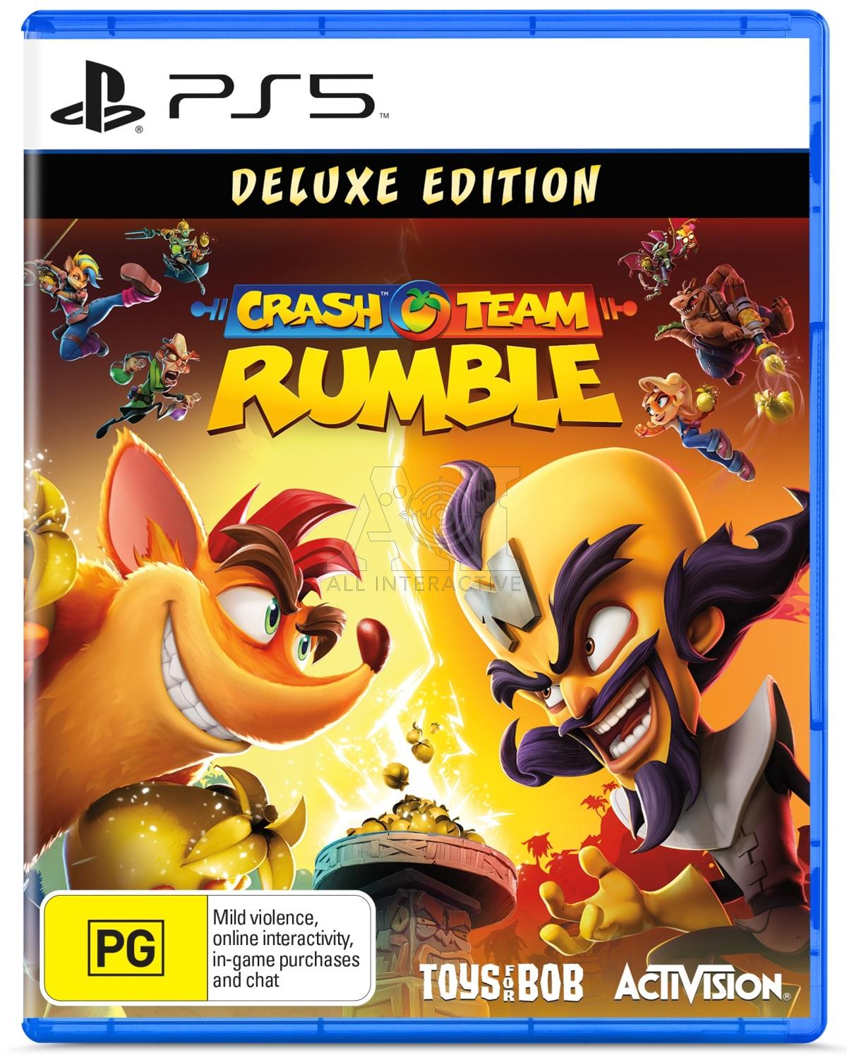 PS5 CRASH TEAM RUMBLE DELUXE EDITION