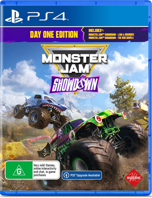 PS4 MONSTER JAM SHOWDOWN DAY ONE EDITION