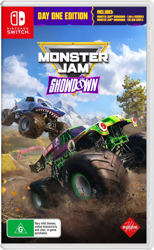 NINTENDO SWITCH MONSTER JAM SHOWDOWN DAY ONE EDITION